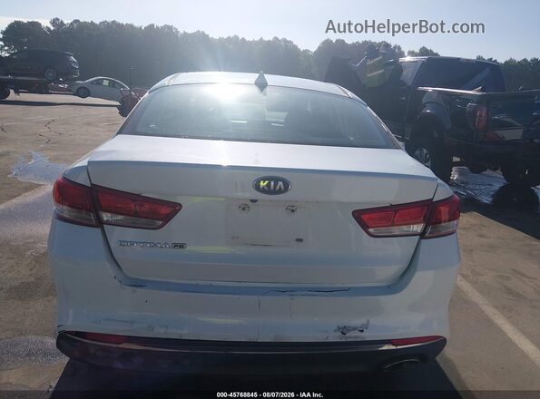 5XXGT4L30GG033124 2016 KIA OPTIMA White Вид спереду