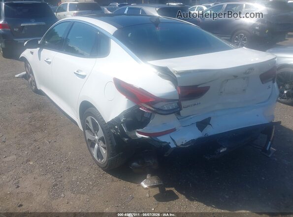 5XXGT4L30KG290969 2019 KIA OPTIMA White Rear left