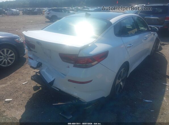 5XXGT4L30KG290969 2019 KIA OPTIMA White Rear right