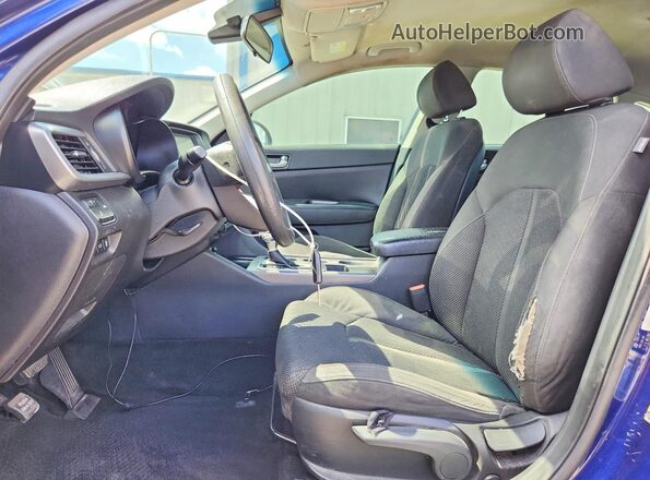 5XXGT4L30KG319452 2019 KIA OPTIMA Blue Вид салону спереду