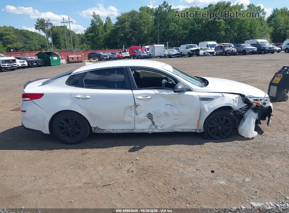 5XXGT4L30LG384657 2020 KIA OPTIMA White Widok wnętrza z tyłu