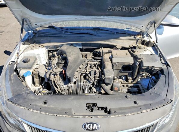 5XXGT4L30LG390040 2020 KIA OPTIMA Silver უკანა სალონის ხედი