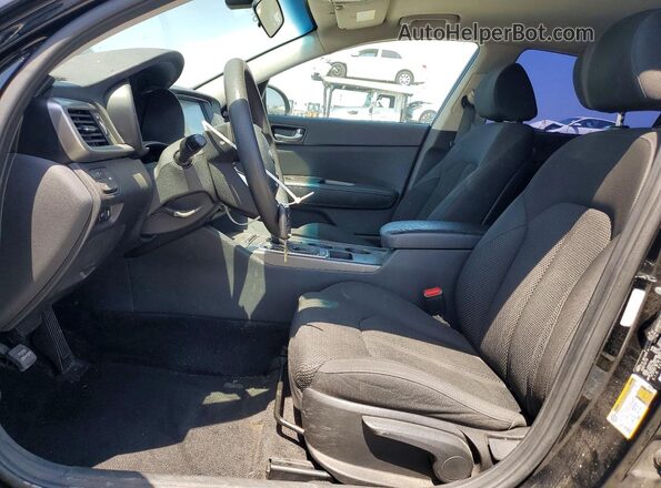 5XXGT4L30LG398798 2020 KIA OPTIMA Черный Вид салона спереди