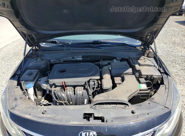 5XXGT4L30LG398798 2020 KIA OPTIMA Черный Вид задней части салона