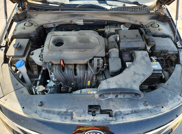 5XXGT4L31LG435406 2020 KIA OPTIMA Black Rear interior view