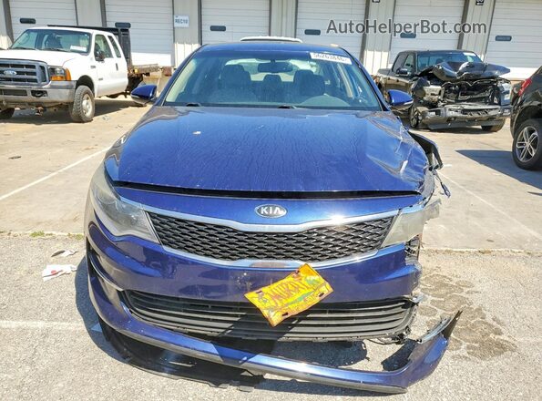 5XXGT4L32GG017944 2016 KIA OPTIMA Blue წინა ხედი