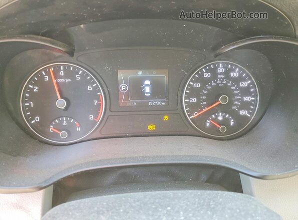 5XXGT4L32GG017944 2016 KIA OPTIMA Blue ხელსაწყოთა პანელის ხედი