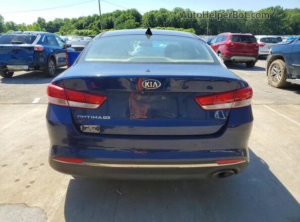 5XXGT4L32GG017944 2016 KIA OPTIMA Blue უკანა ხედი
