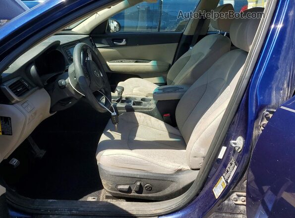 5XXGT4L32GG017944 2016 KIA OPTIMA Blue წინა სალონის ხედი