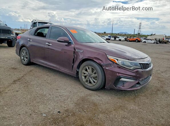 5XXGT4L32KG317475 2019 KIA OPTIMA Maroon Առջևի աջ