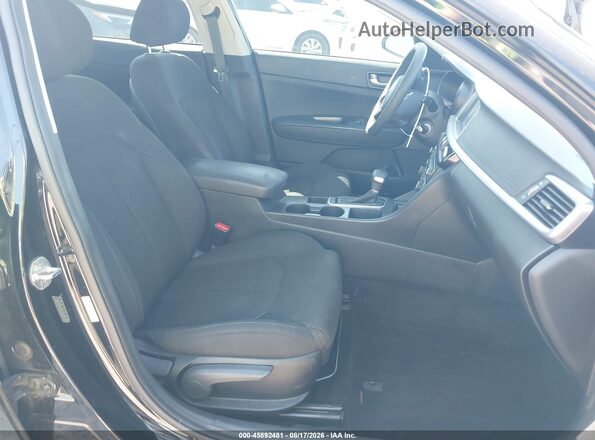5XXGT4L32KG375652 2019 KIA OPTIMA Black წინა სალონის ხედი