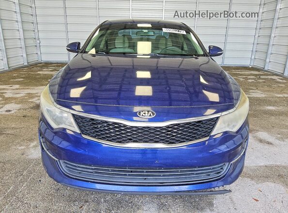 5XXGT4L33HG122414 2017 KIA OPTIMA Синий Вид спереди