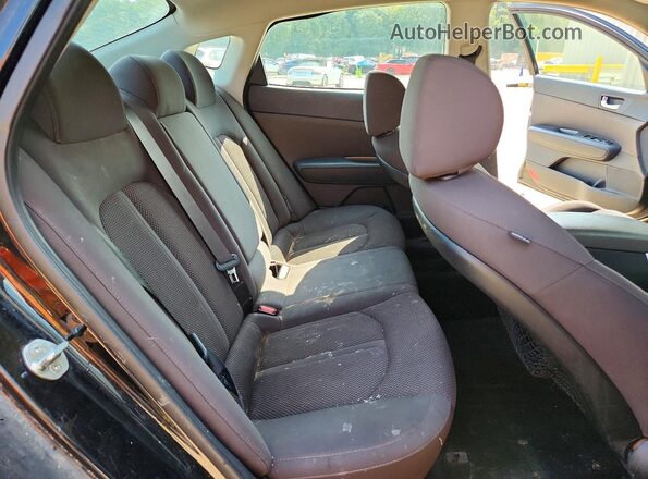 5XXGT4L33LG422902 2020 KIA OPTIMA Black უკანა სავარძლების ხედი