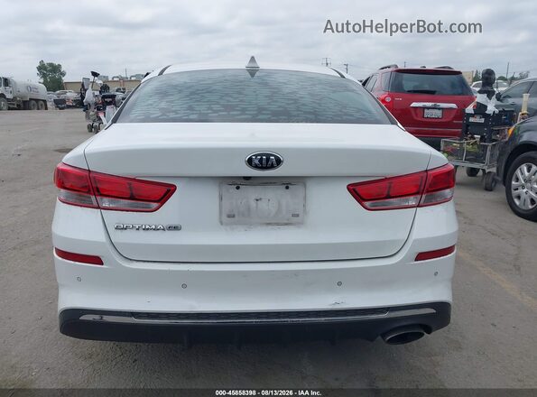 5XXGT4L34KG318501 2019 KIA OPTIMA White 