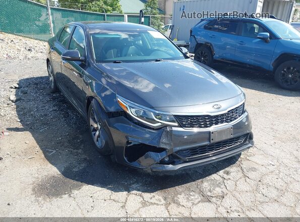 5XXGT4L34LG408460 2020 KIA OPTIMA Blue Front view