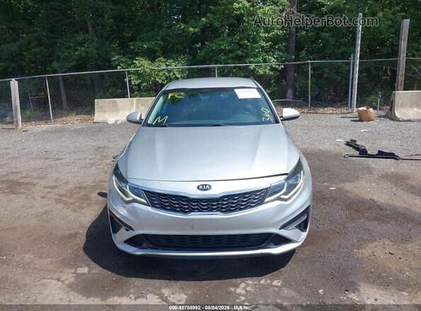 5XXGT4L34LG424318 2020 KIA OPTIMA Серебряный Вид щитка приборов