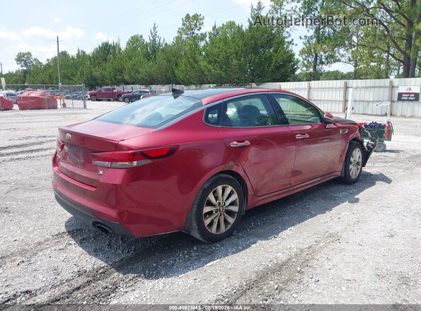 5XXGT4L35JG224979 2018 KIA OPTIMA Red Հետևի աջ