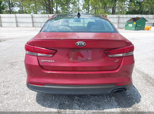 5XXGT4L35JG224979 2018 KIA OPTIMA Red 