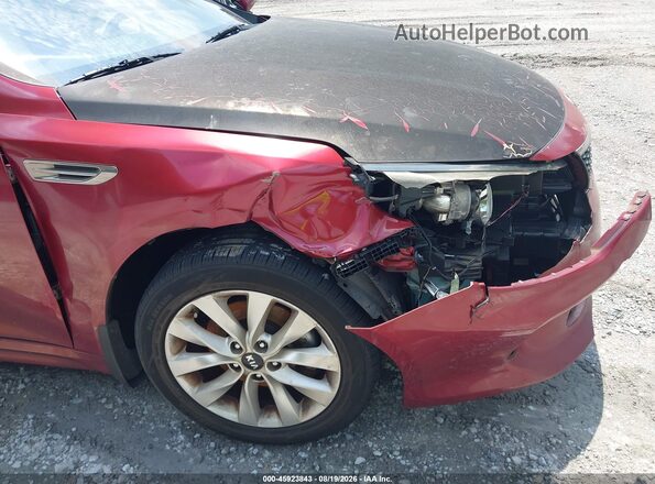 5XXGT4L35JG224979 2018 KIA OPTIMA Red 