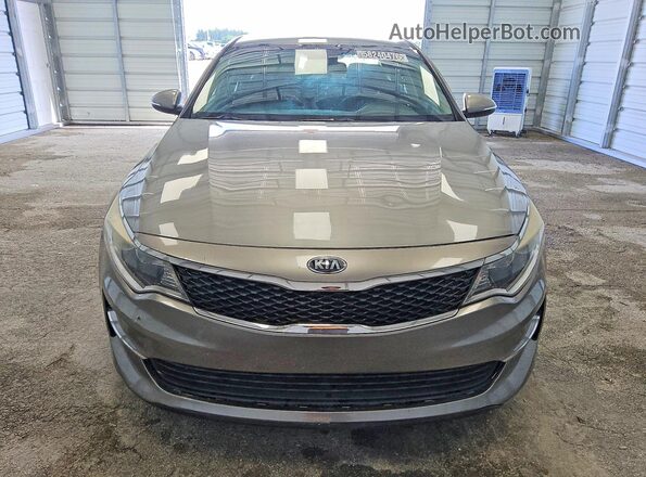 5XXGT4L36GG026243 2016 KIA OPTIMA Gray წინა ხედი