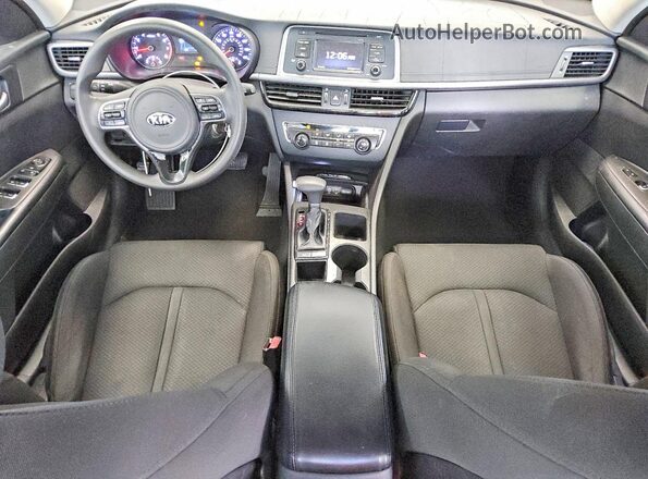 5XXGT4L36GG026243 2016 KIA OPTIMA Gray წინა პანელის ხედი