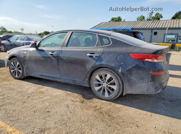 5XXGT4L36KG293875 2019 KIA OPTIMA Black Trasero izquierdo