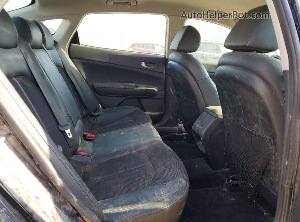 5XXGT4L36KG293875 2019 KIA OPTIMA Black Vista de los asientos traseros