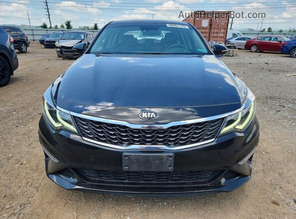 5XXGT4L36KG310349 2019 KIA OPTIMA Black Вид спереду
