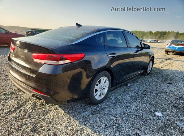 5XXGT4L37GG052267 2016 KIA OPTIMA Black Հետևի տեսք