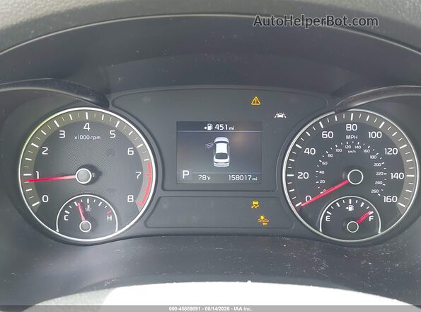 5XXGT4L37KG367448 2019 KIA OPTIMA White Widok tylnych siedzeń
