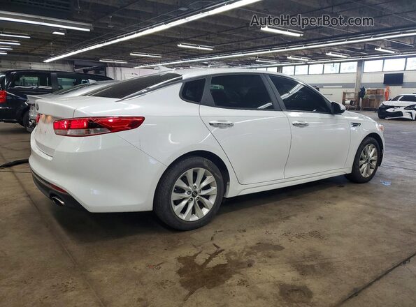 5XXGT4L38GG074147 2016 KIA OPTIMA Белый Задняя правая четверть