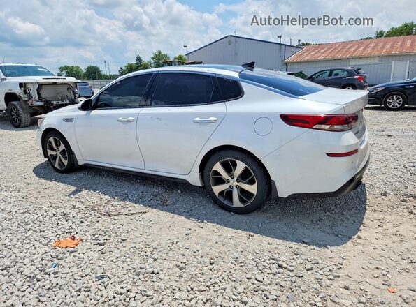 5XXGT4L38KG325158 2019 KIA OPTIMA Белый Задняя левая четверть