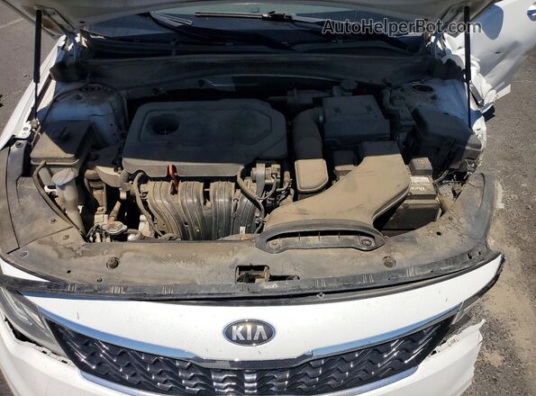 5XXGT4L38KG354059 2019 KIA OPTIMA Белый Вид задней части салона