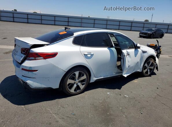 5XXGT4L38KG354059 2019 KIA OPTIMA Белый Задняя правая четверть