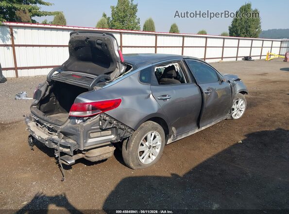 5XXGT4L39GG039424 2016 KIA OPTIMA Gray Rear right