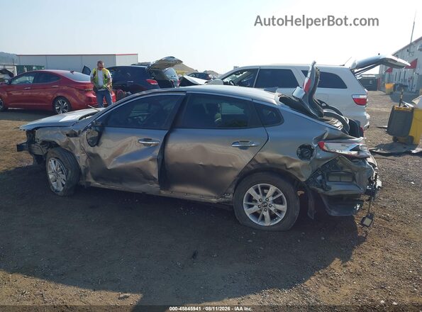 5XXGT4L39GG039424 2016 KIA OPTIMA Gray 360 interior view