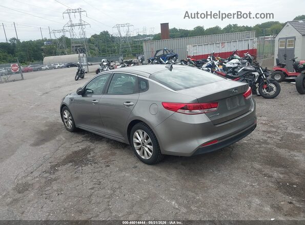 5XXGT4L39GG040444 2016 KIA OPTIMA Gray Հետևի ձախ