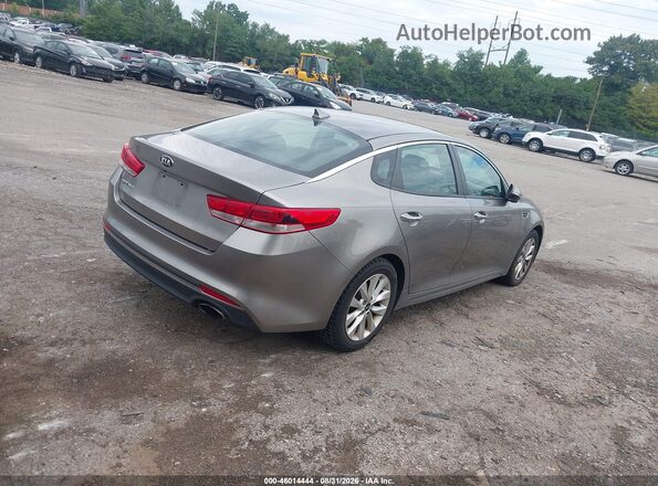 5XXGT4L39GG040444 2016 KIA OPTIMA Gray Հետևի աջ