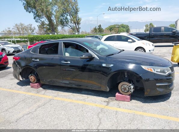 5XXGT4L39GG056045 2016 KIA OPTIMA Black Սարքավորումների վահանակի տեսք