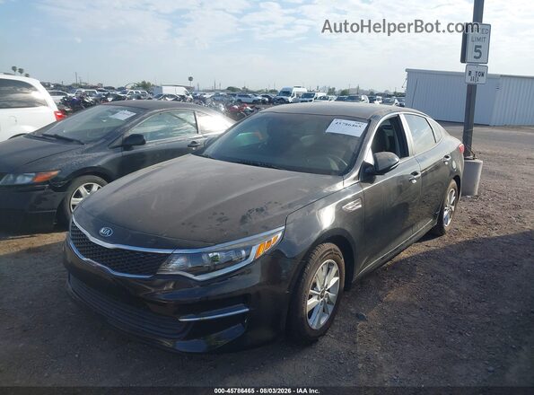 5XXGT4L39GG057261 2016 KIA OPTIMA Black Front left