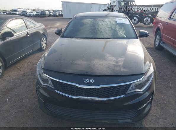 5XXGT4L39GG057261 2016 KIA OPTIMA Black Front view