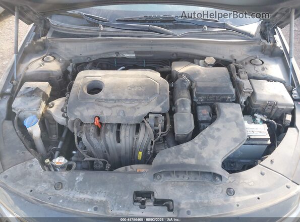 5XXGT4L39GG057261 2016 KIA OPTIMA Black Rear view