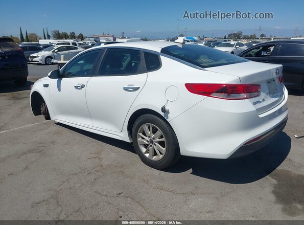 5XXGT4L39GG066459 2016 KIA OPTIMA White Задня ліва чверть