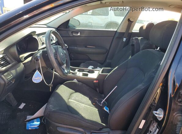 5XXGT4L39GG081821 2016 KIA OPTIMA Black Vista interior delantera