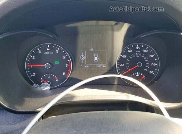5XXGT4L39GG081821 2016 KIA OPTIMA Black Vista del cuadro de instrumentos