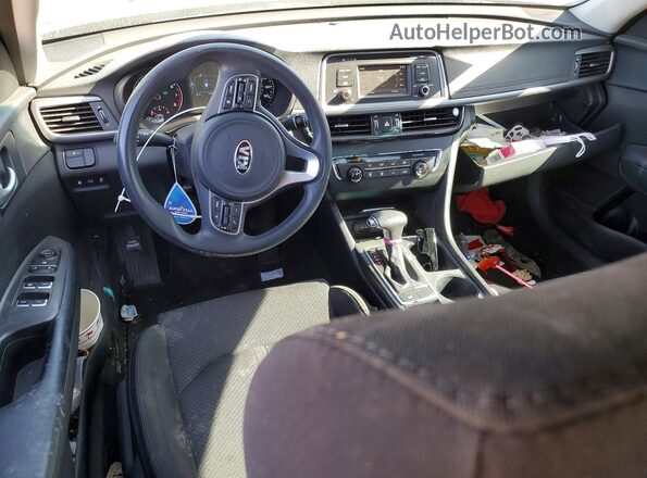 5XXGT4L39GG081821 2016 KIA OPTIMA Black Vista del salpicadero