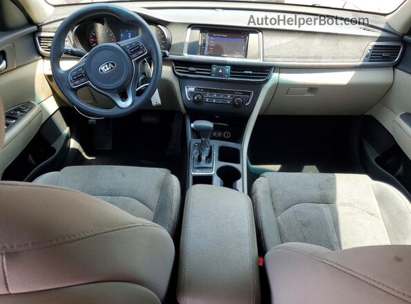 5XXGT4L39GG109777 2016 KIA OPTIMA Burgundy წინა პანელის ხედი