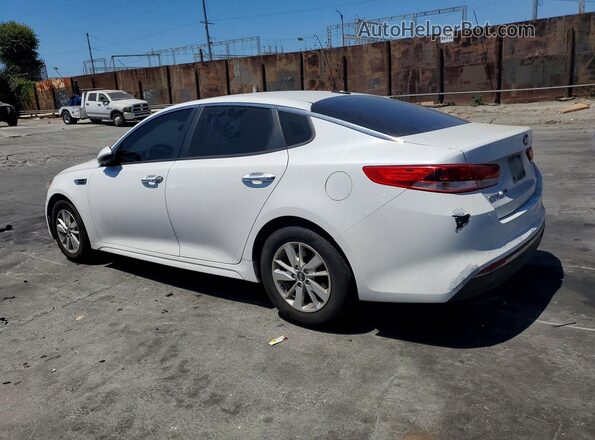 5XXGT4L39GG120973 2016 KIA OPTIMA White უკანა მარცხენა