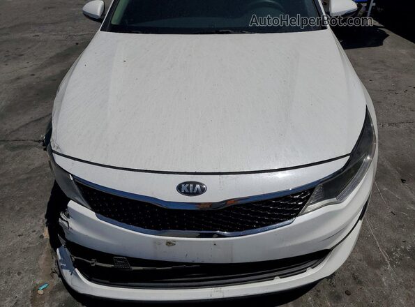 5XXGT4L39GG120973 2016 KIA OPTIMA White უკანა სალონის ხედი