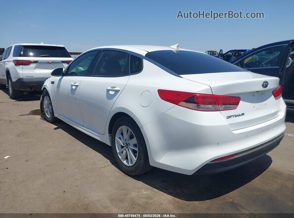 5XXGT4L39JG194983 2018 KIA OPTIMA Белый Задняя левая четверть